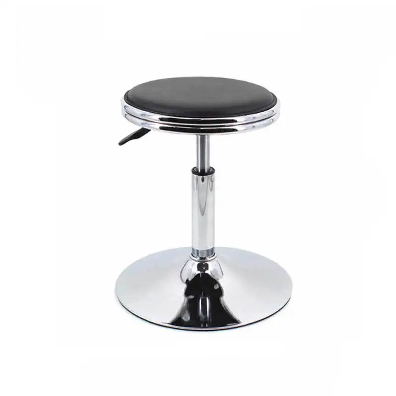 HYS disc lift rotating stool bar chair lift chair round stool experimental stool round household work rotating chair