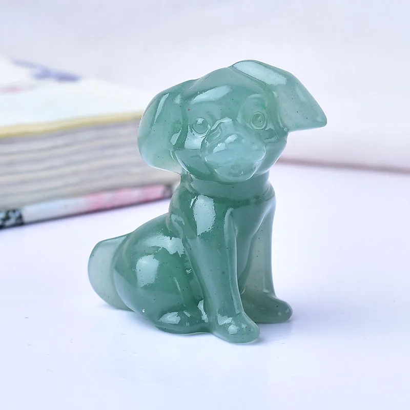 1PC Natural Stone Puppy, Meditation Energy Generator, Home Decor, Cute Christmas Gifts