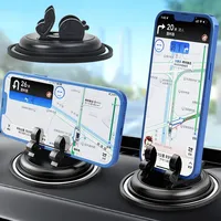 Car Anti-Slip Mat Mobile Phone Holder Support Car GPS Dashboard Bracket 360 Degree Rotatable Portable Stands for Iphone Samsung