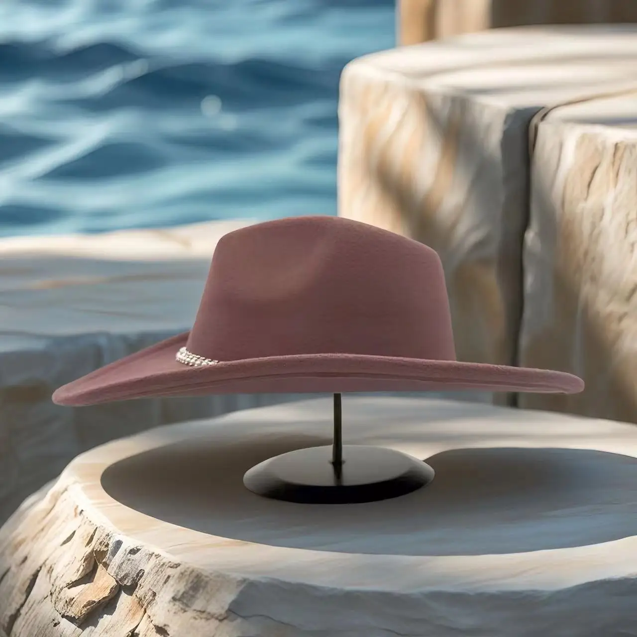 HongLuan Glitterkostuumhoed Volwassene & Cowboyhoeden Strass voor dames, Cowboy Cosplay Vrouwelijke accessoires & Cowgirl Cap