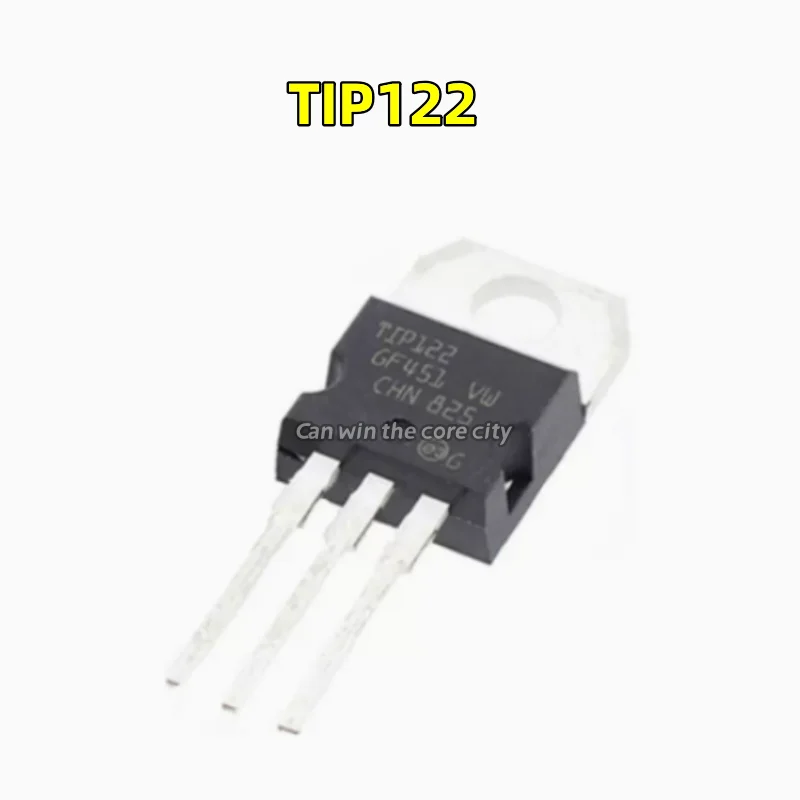 5-10 pieces Straight inserted single bipolar transistor TIP122TU T1P122 TO-220 new original spot direct auction