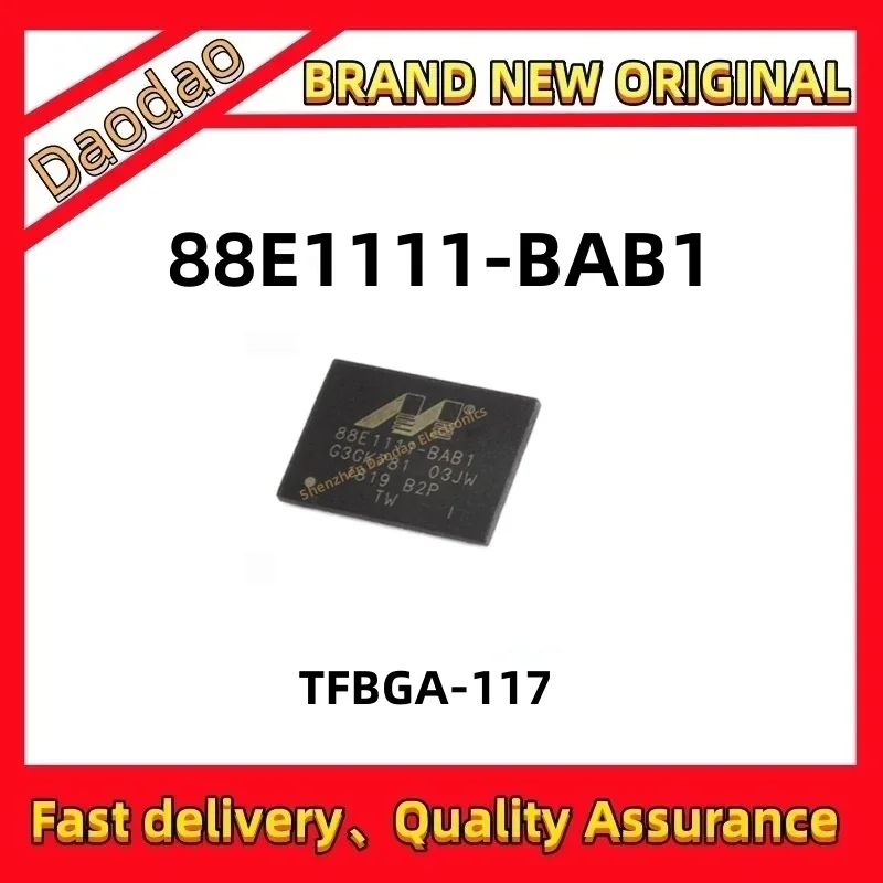 88E1111-BAB1 88E1111 IC Chip TFBGA-117 New original