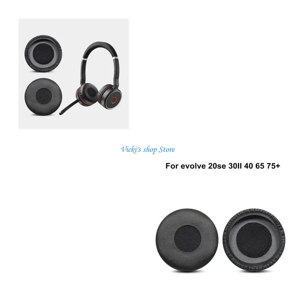 

Earphone Earpad Sleeve Protector Case for Evolve 20se 30II 40 65/75 Replacement
