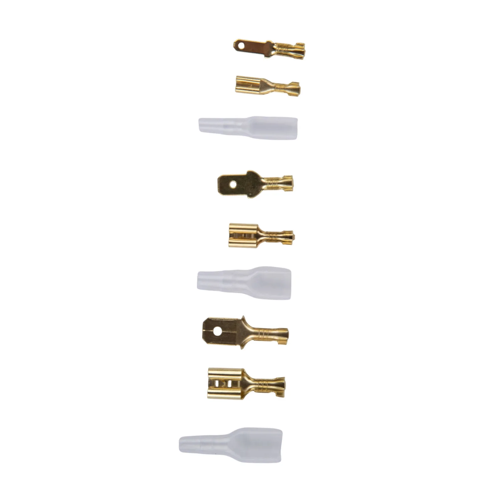 270 Pieces Connector Assortment Terminal Male Female Connectors Connector Kit Long-lasting Performance 4.8mm Wire Connectors
