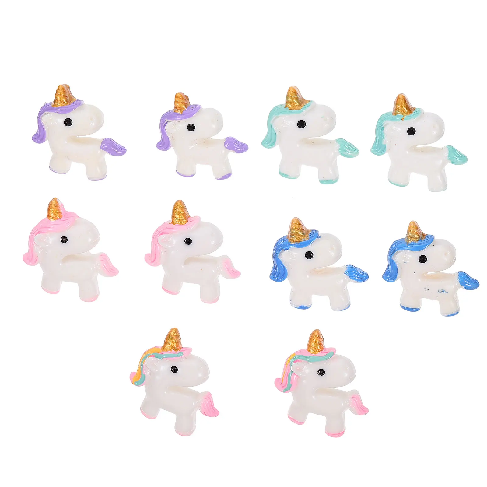 

10pcs Cartoon Pushpins Resin Thumbtacks Cute Colored Note Tacks Animal Decorative Cork Board Office Home Use