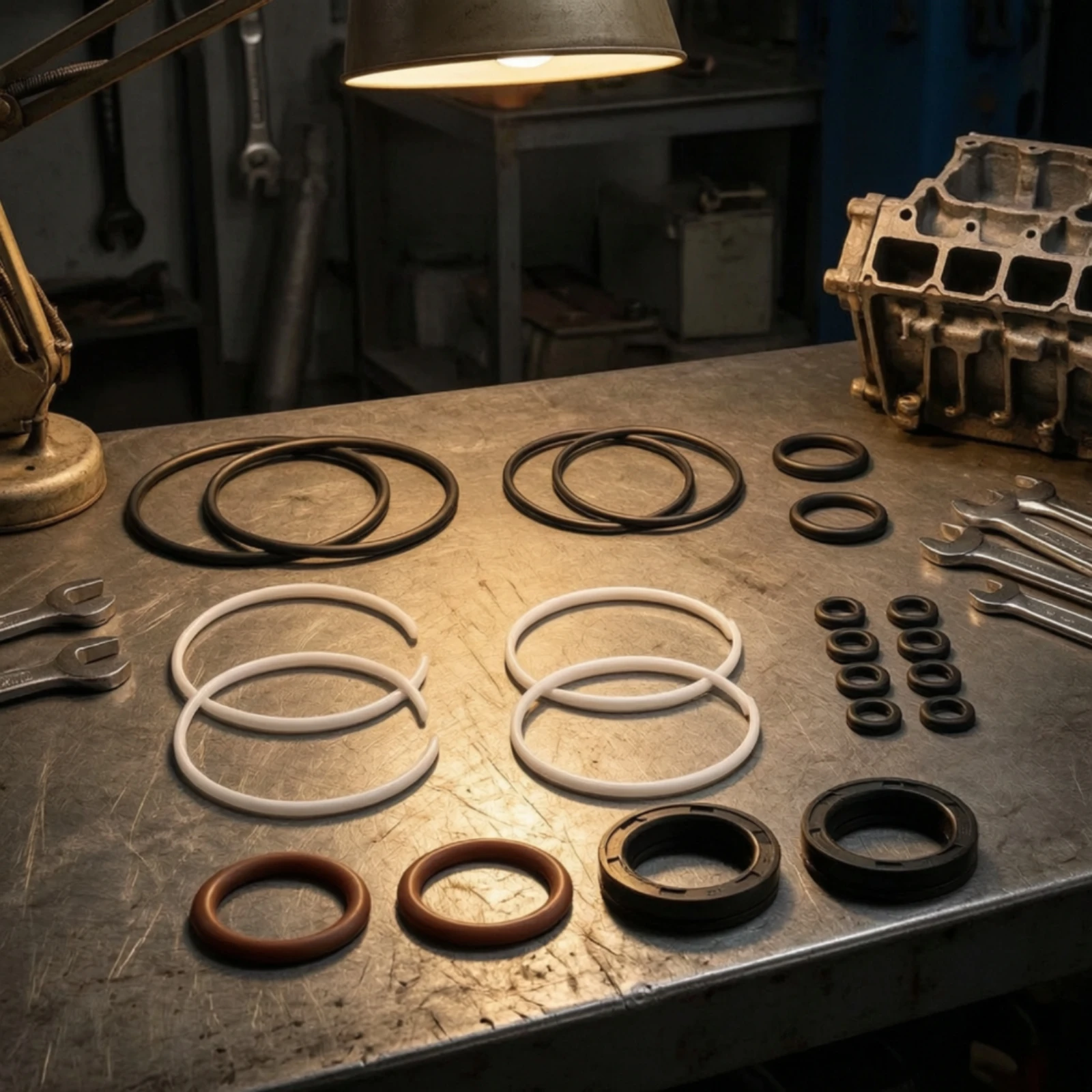 Marine Seal Rebuild Kit Long-Lasting Cylinder Head O-Seal Kit Completo Seguro for Boat Owners