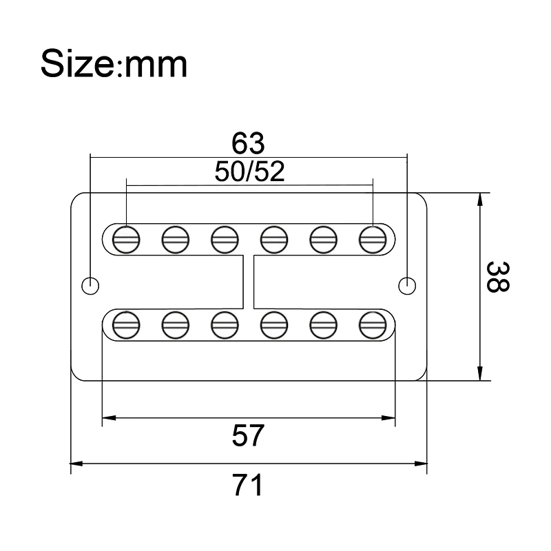 Alnico V Electric Guitar Humbucker FT Style Guitar Neck-7.5K and Bridge-8.6K Coil Splitting Pickups for Electric Guitar Alnico 5