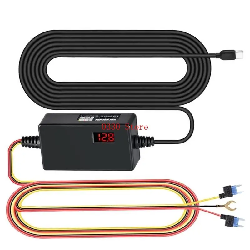 

Автомобильный шаг вниз по линии питания кабель линии питания со светодиодным дисплеем для устройств 5 В