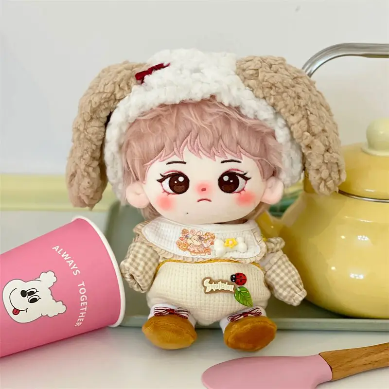 Peluche 20cm beau garçon ENHYPEN JUNGWON habiller coton peluche poupée jouets COS pour Fan Collection enfants adultes cadeaux d'anniversaire