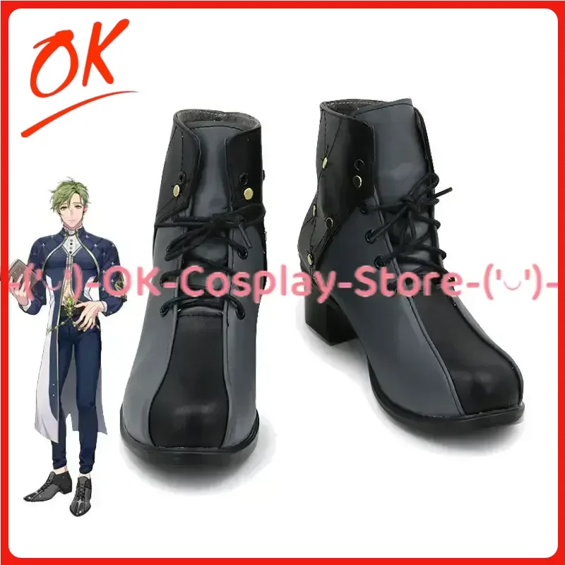 

[Customized] Olivine Cosplay Shoes Game Nu Carnival Anime Roleplay Prop Halloween Carnival Holiday Party PU Leather Boots