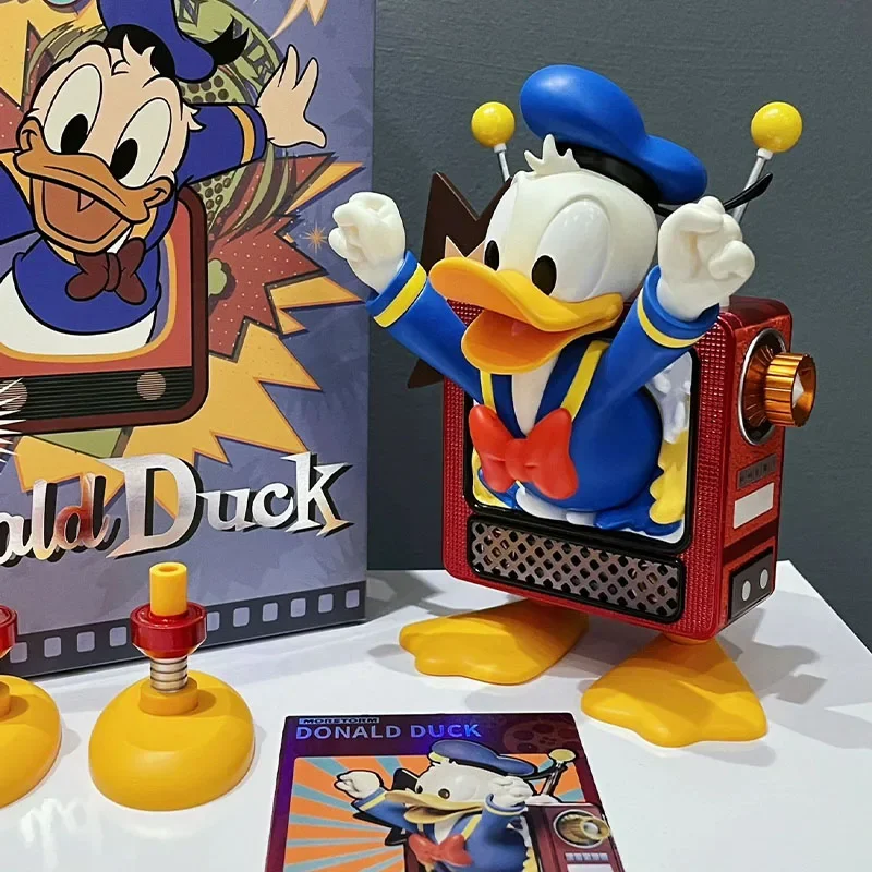 ديزني-بلوتو ميكي لعبة مجسمة للبنات ، دمية يدوية ، زينة كرتونية ، المد والجزر ، دونالد داك ، حلي ، هدية عيد ميلاد ، مخزون ، 15 سنتيمتر #1