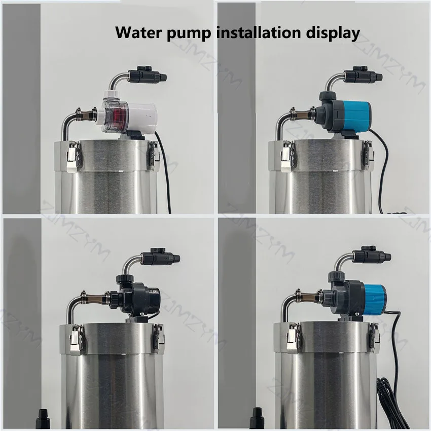 Stainless Steel External Fish Tank Filter Bucket Aquarium External Filter Barrel Turtle External Canister Filter Bucket 5-22L - view 3