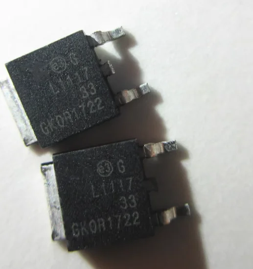 LD1117DT33TR L1117-33 L1117-3.3V TO-252 Voltage Regulator