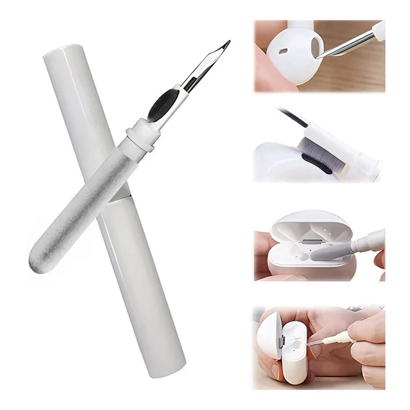 Portable Cleaner Kit for Airpods Pro 1 2 3 earbuds Cleaning Pen Brush Bluetooth Earphones Case Cleaning Tools for Xiaomi Huawei