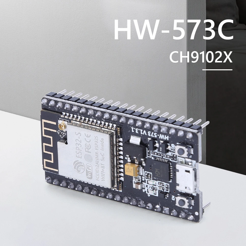 WiFi IOT Development Board WiFi+Bluetooth-compatible Serial Port Module 38 Pin Support WPA/WPA2/WPA2 Enterprise/WPS Encryption