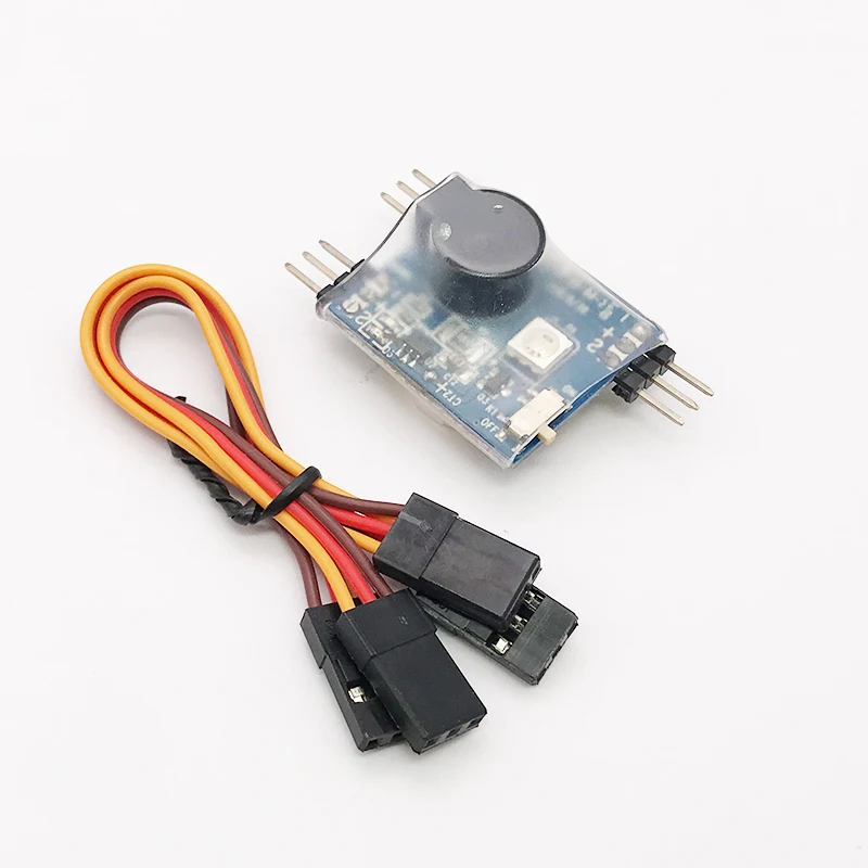 1PCS Wireless Alarm Tracking Buzzer 5-8V with LED Light for RC Helicopter FPV Racing Drone Quadcopter Part