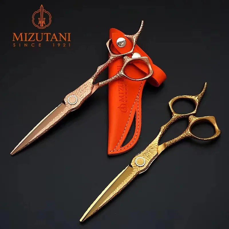 

MIZUTANI barber,thinning scissors,professional haircut tools, Scissors set,440C,6.0-inch.