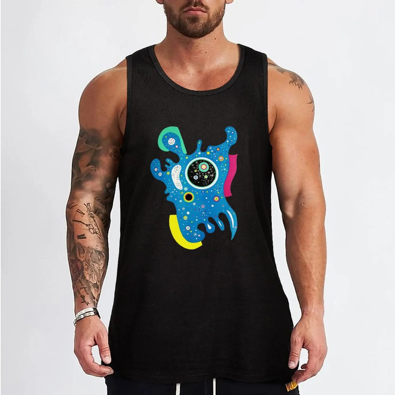 HD. Stars, by Wassily Kandinsky Tank Top clothing men gym clothes men Man summer clothes