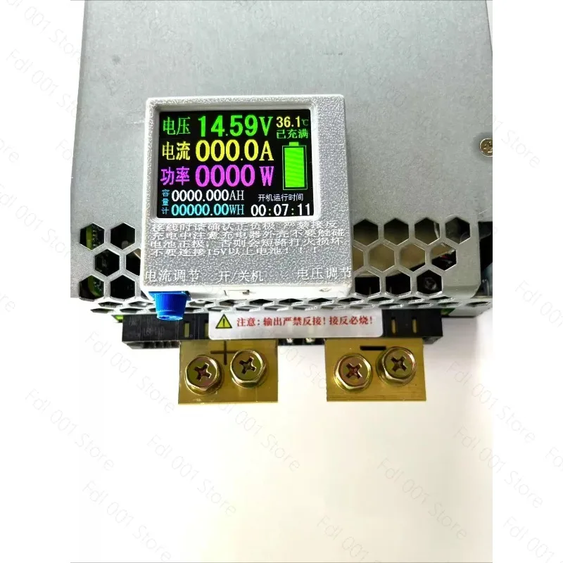150A 200A 14.6V High Power 4S LiFePO4 Charger for RV Car 12V