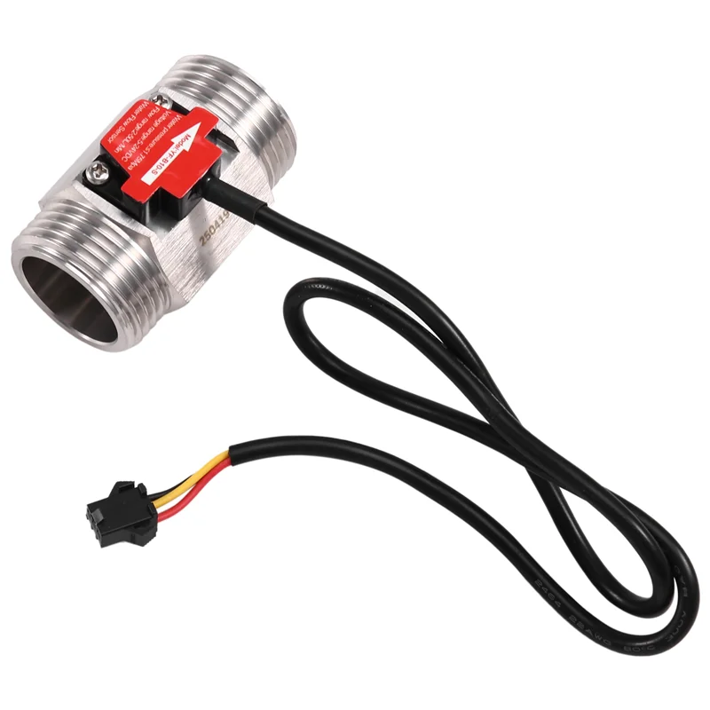 My Home YF-B10-S 1Inch Hall Effect Flow Meter Water Flow Sensor Liquid Flow Meter Industrial Fluid Flow Rate Sensor For Plumbing