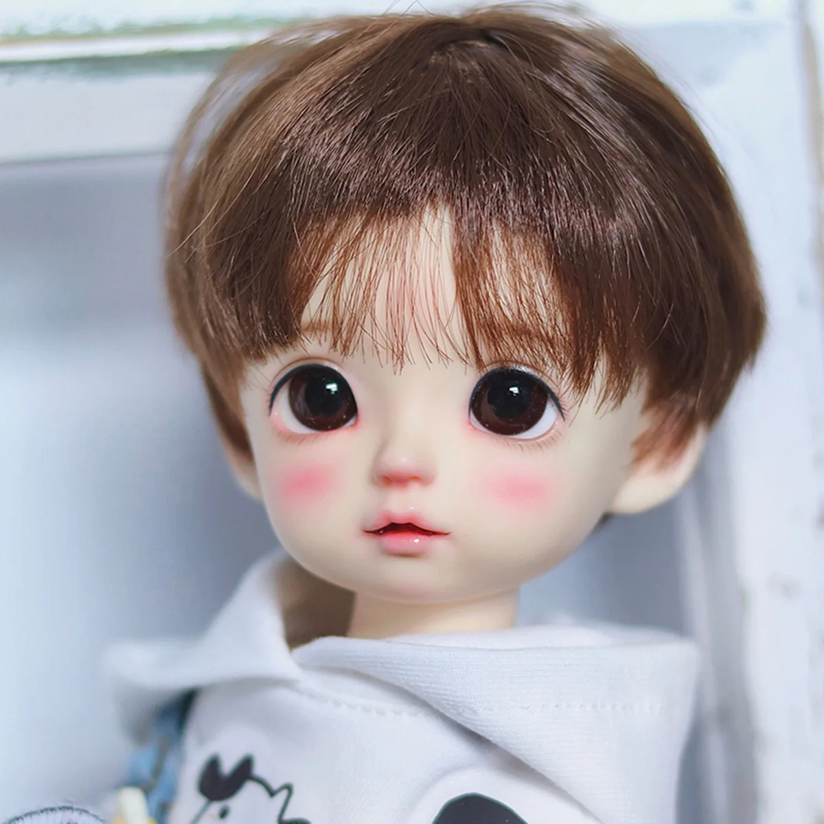 Nuevos niños 27 cm muñeca BJD/SD, Kino 1/6 hombres y mujeres, articulaciones móviles, resina avanzada, maquillaje al contado envío gratis