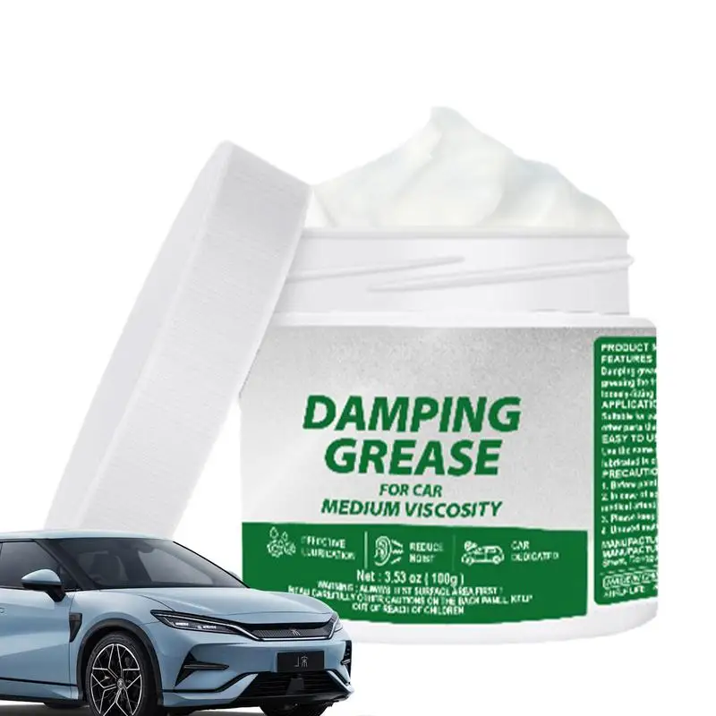 Damping Grease High Viscosity High Viscosity Mechanical Buffer Grease Anti-rust Polishing Abrasive Lubricating Grease For Rubber