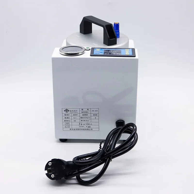 Dental Lab Automatic Polymerizer Portable Curing Pressure Pot Polymerizing Digital Display Adsorption silicone rubber repair