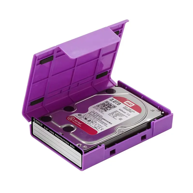 ORICO PHP-35 harde schijfbox schokbestendige opbergtas 3,5 inch harde schijf beschermbox beschermhoes met waterdichte functie - afbeelding 1