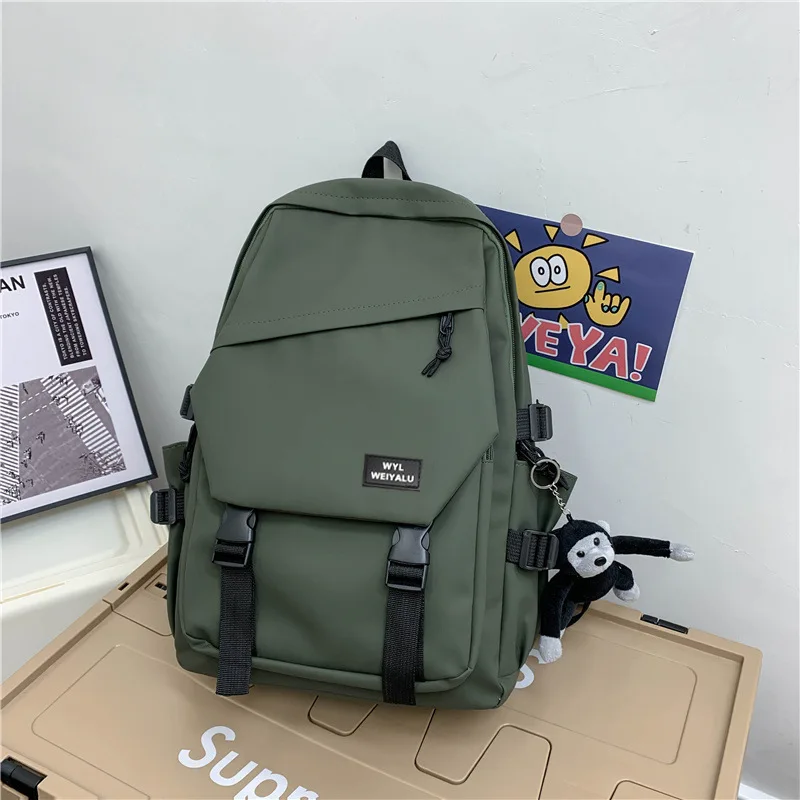 Tas sekolah ringan kasual Daypack kuliah ransel Laptop untuk pria wanita ransel bepergian untuk olahraga tas buku sekolah tinggi