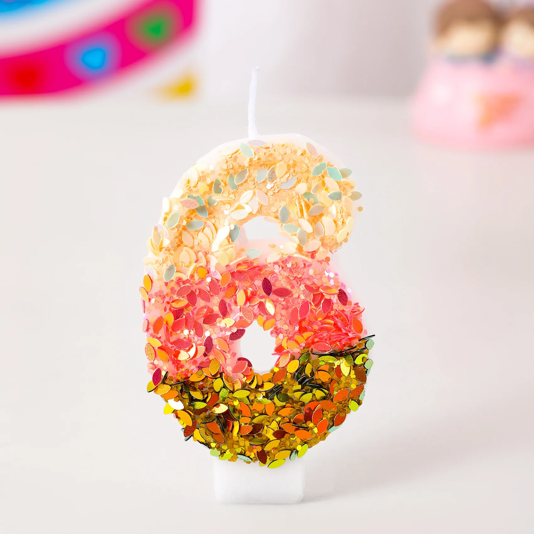 2025 شموع أرقام اللهب الإبداعية، ديكور عيد ميلاد خالي من الدخان، تخفيضات كبيرة عبر الحدود