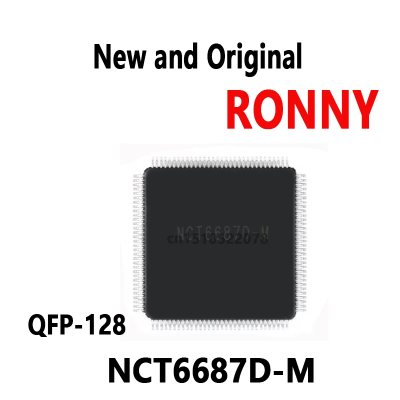 1PCS New and Original   NCT6687D M QFP-128 NCT6687D-M