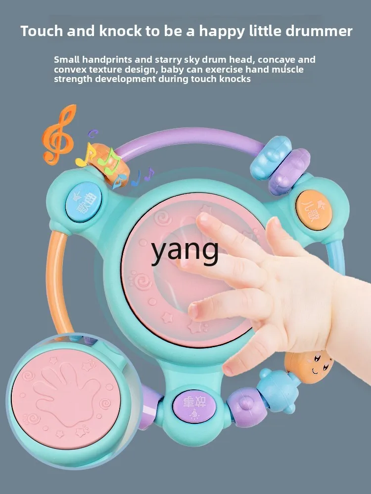 LMM Baby Hand Clap Drum Speelgoed Baby Muziek Clap Drum Vroege onderwijspuzzel Peuter Kinderen