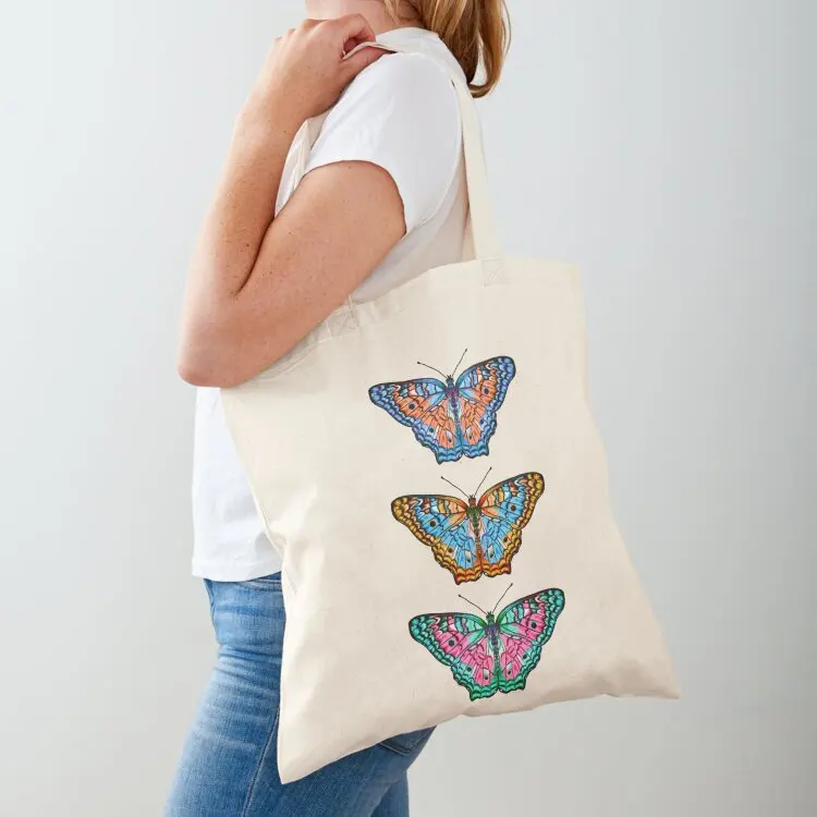 

Butterflies Tote Bag Women's bag sac pour femme shopper bags for women tote bag screen
