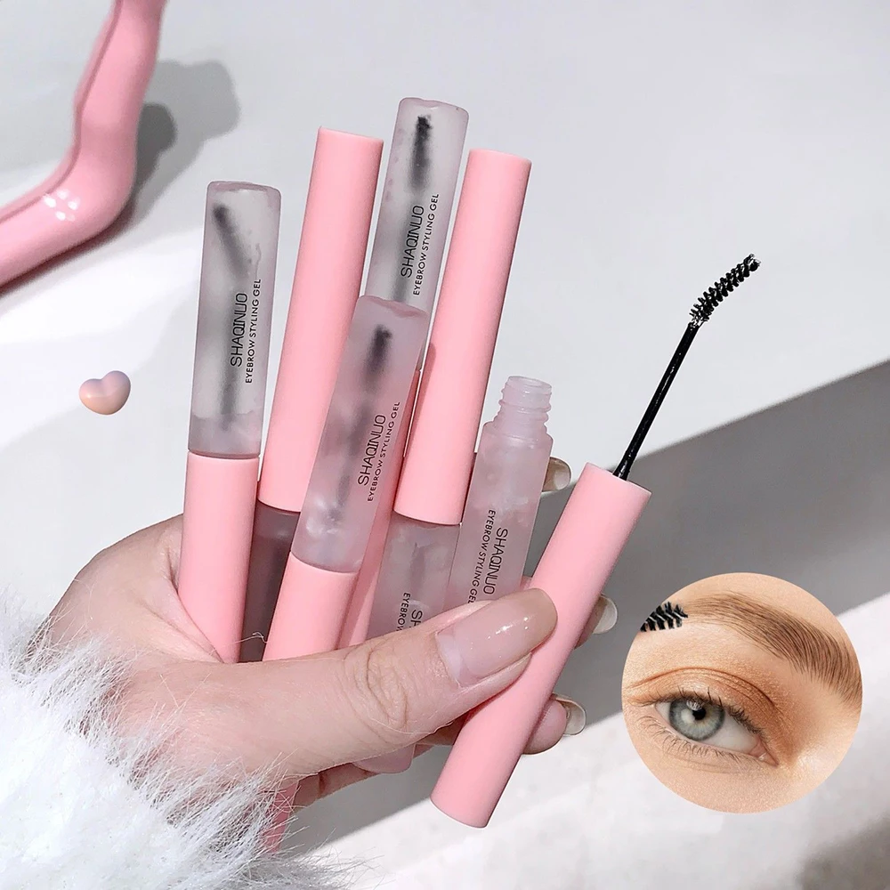 Rehausseur de forme transparente pour les yeux, crème gel pour les sourcils sauvages, cosmétiques lifting, imperméable, maquillage longue durée, 3D