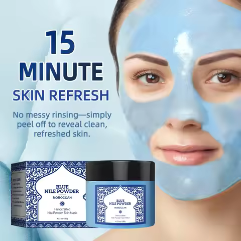 Multi-Use Mineral Cleansing Powder 120g - Foaming Mask with Perilla Leaf to Deep Cleanse &amp; Nourish Face/Body in 15 Min.