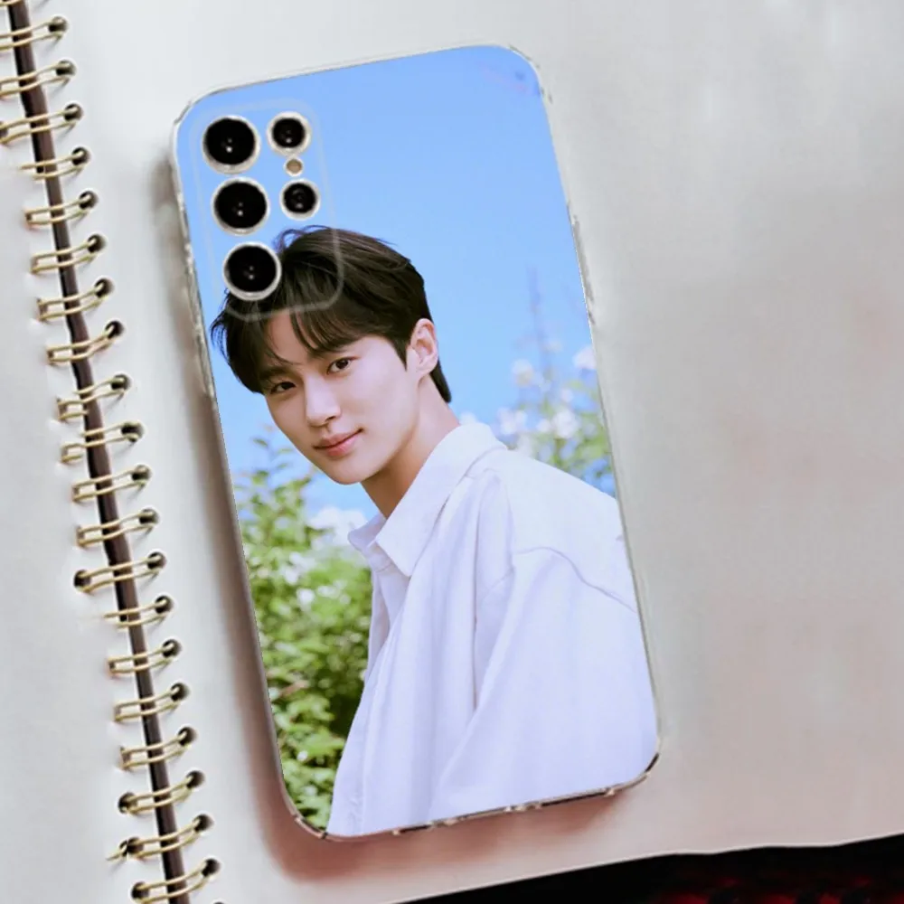 Woo seok B-byeon Phone Case Silicone Case For Samsung S30,S23,S21,S22,S20 Ultra,S20 FE lite,S10,S9,S8 PIus Cover Clear