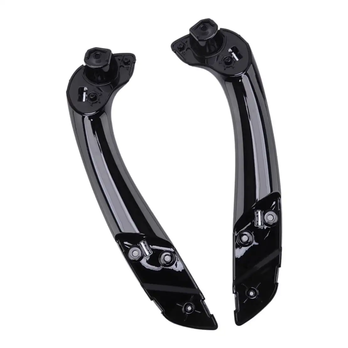 

Front Left & Right Inner Door Pull Handle Bracket Fit For Renault Megane 3 Fluence 2009 2010 2011 2012 2013 2014 2015 Black ABS