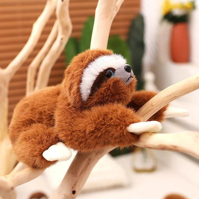 17/25/35CM Lovely Plush Sloth Plush Toys Stuffed Soft Animal Sloth Dolls Kawaii Toy Nice Birthday Christmas Gifts