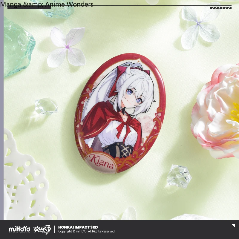 Sunsyea أنيمي هونكاي إمباكت 3 السلع الرسمية الأصلية أصيلة DYFY سلسلة شارة صفيح تأثيري جمع هدية الهالوين #2