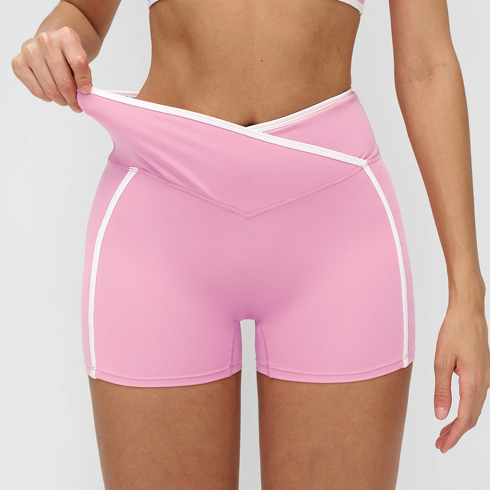 Yoga Shorts High Wa… - image