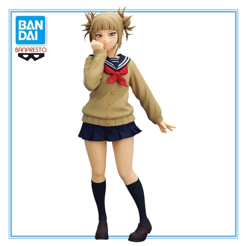 

In Stock Original BANDAI BANPRESTO My Hero Academia Cross My Body Himiko Toga GLITTER GLAMOURS-HIMIKO TOGA Anime Model Toy Gifts
