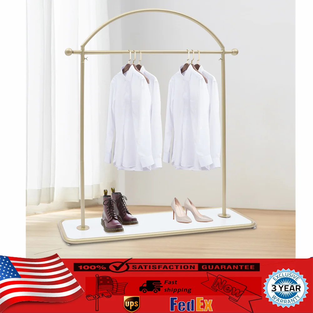 

Clothes Rack Garment Display Hanger Freestanding Dryer Stand Rack for Bed Room, Retail Store, Boutique 140cm