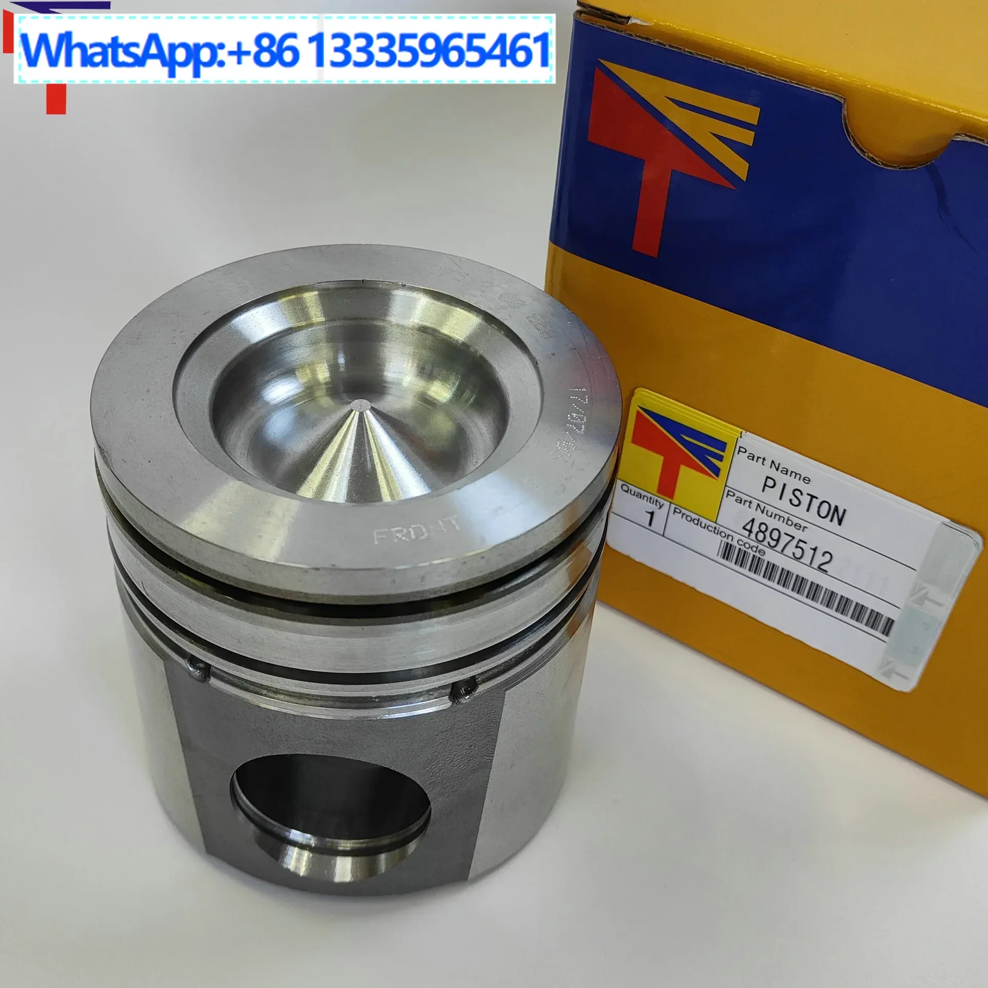 

4897512 Piston for excavator QSB Cummins 6BT/S6D102 engine parts