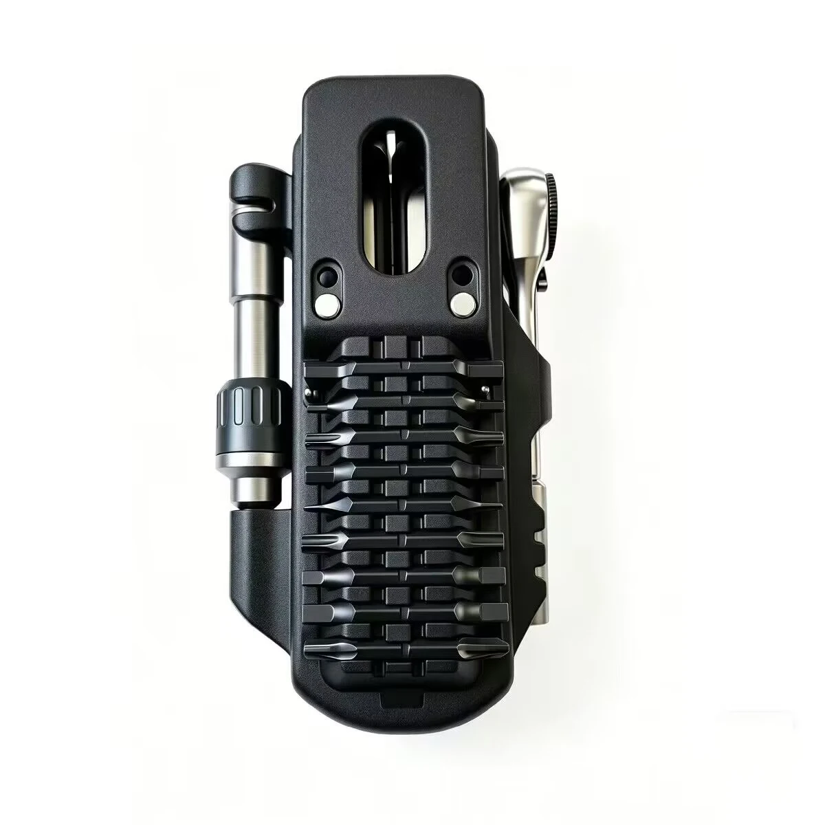 3D Printed  Nylon Holster with Belt Clip and Bit Storage for Leatherman Arc and P4 Multi Tool - view 2