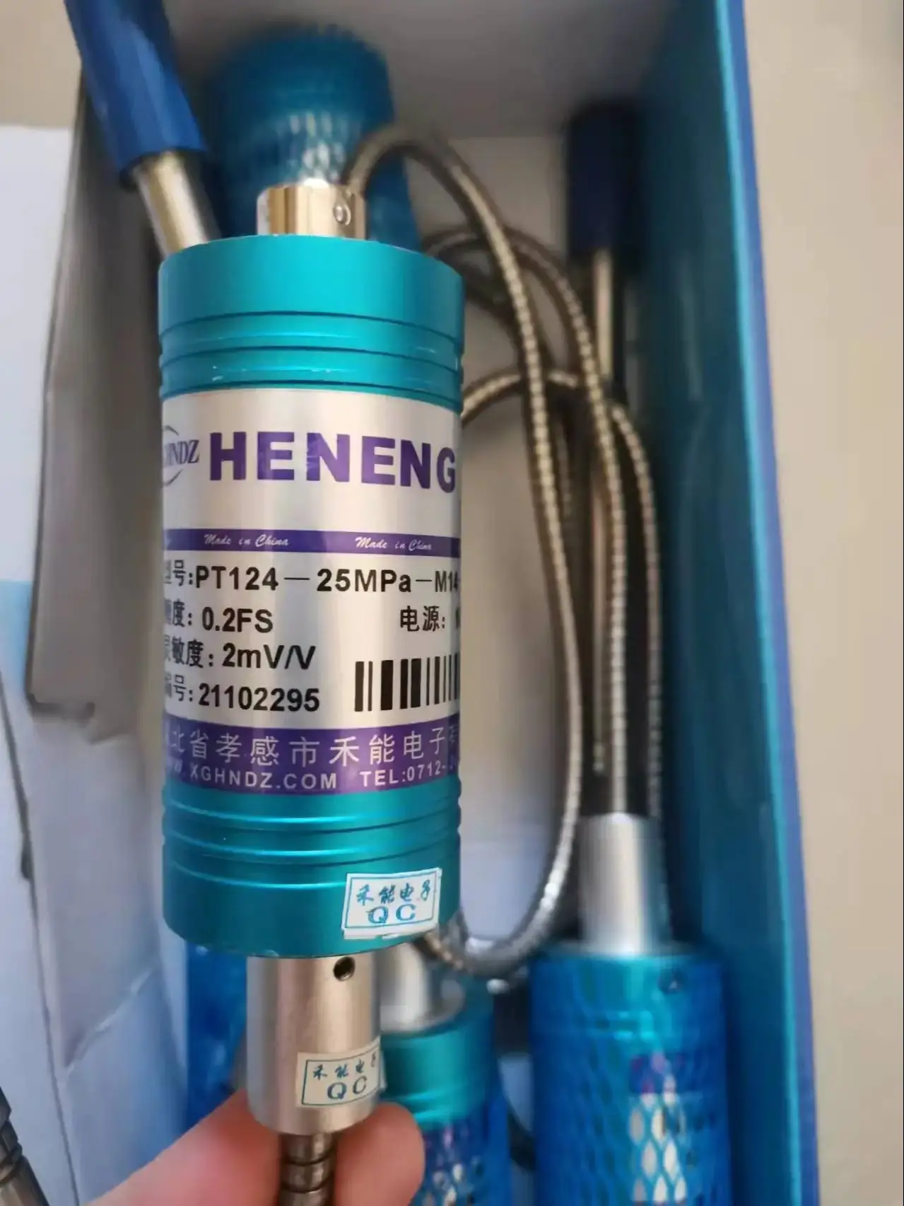 HENENG PT124-50MPA-M14 용융 압력 변환기, 용융 압력 센서, PT124 시리즈