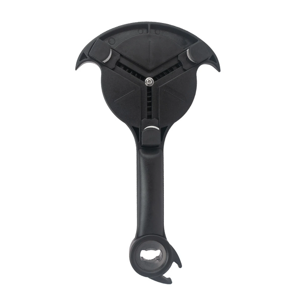 Effortless 5 in 1 Handheld Can Opener for Home Cooking Opens Jars Bottles and Cans with Minimal Strain on Hands