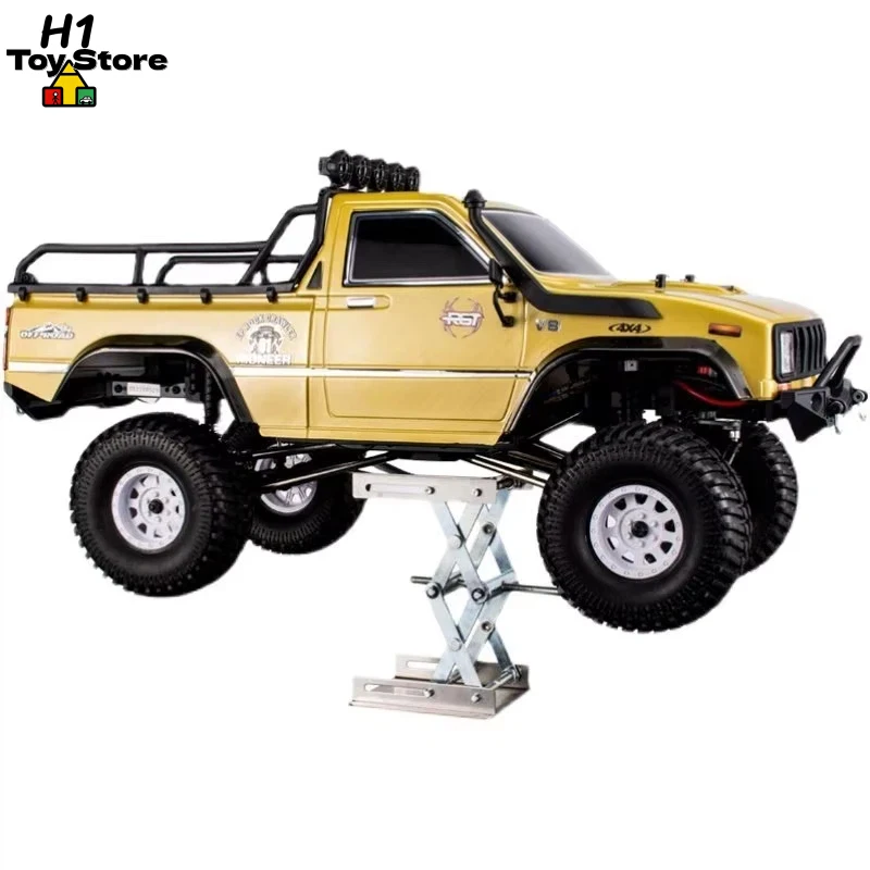 Portable Scissor Lift for RC Crawlers Mini Adjustable Service Stand for 1/10 1/12 Scale Cars Repair & Maintenance Tool