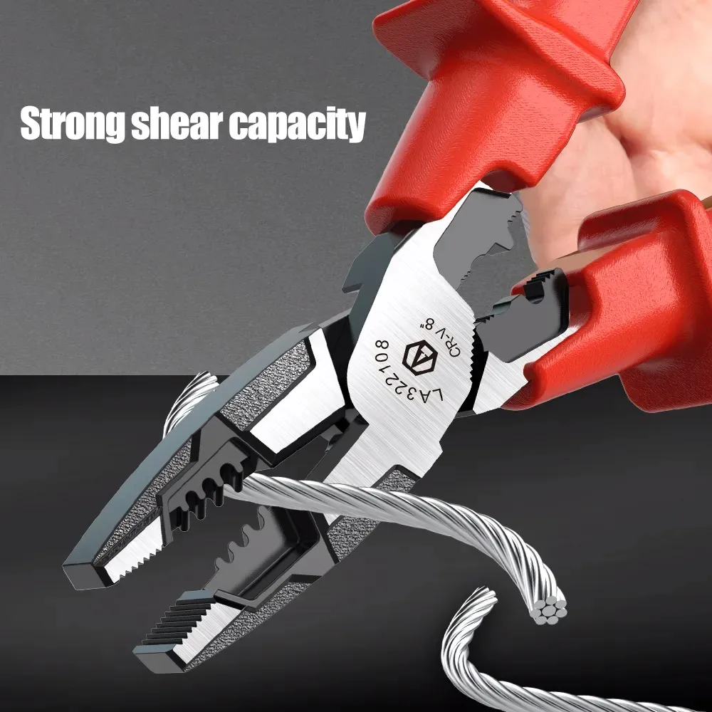 LAOA VDE Pliers Isolated Wire Cutter Cr-V Wire Stripper Cable Shearing  Withstand Voltage 1000V German VDE Certification