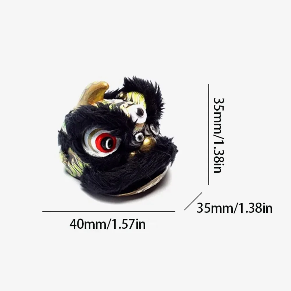 Personality Lion Dance Creative Ornaments Creative Cartoon Creative Lion Dance Decoration Red Lion Dance