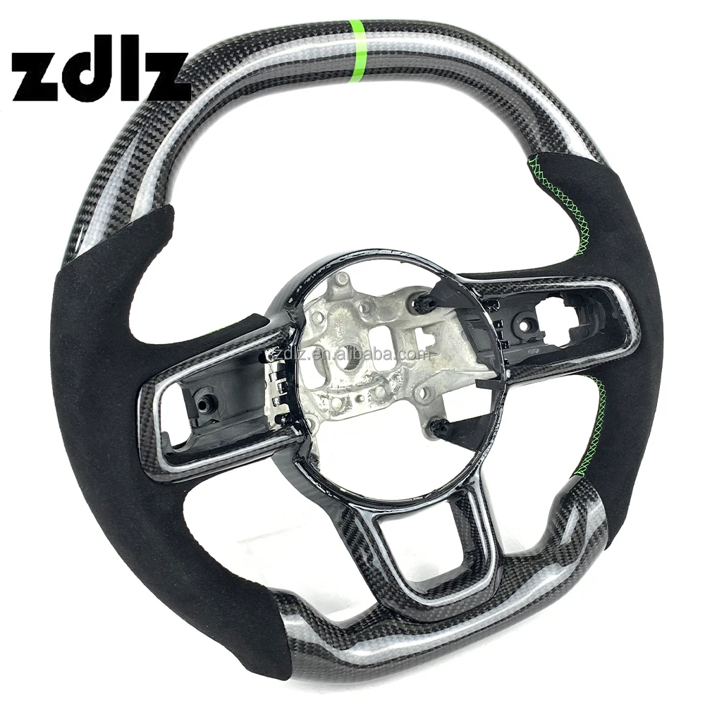 

Carbon Fiber Steering Wheel For JEEP wrangler JK JL Car Steering Wheel Customizable